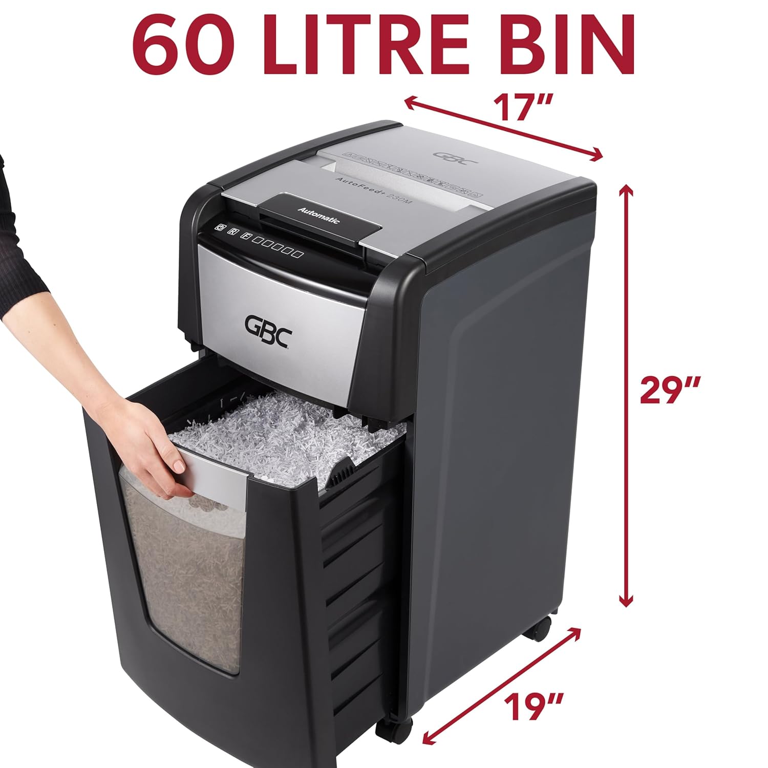 GBC ShredMaster AUTO 225M Auto paper shredder price in india