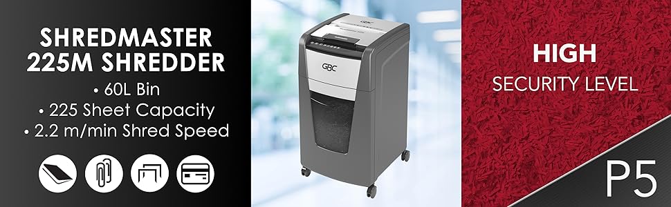 GBC ShredMaster AUTO 225M Auto paper shredder price in india