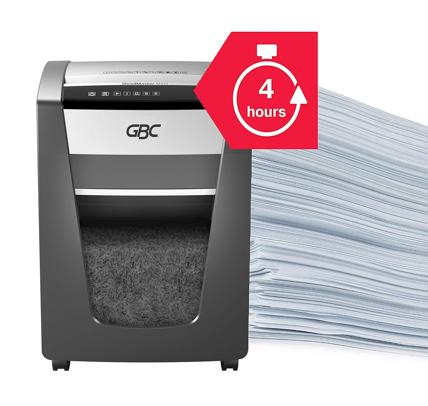 GBC ShredMaster M515 Best Paper Shredder Machine For Office Use