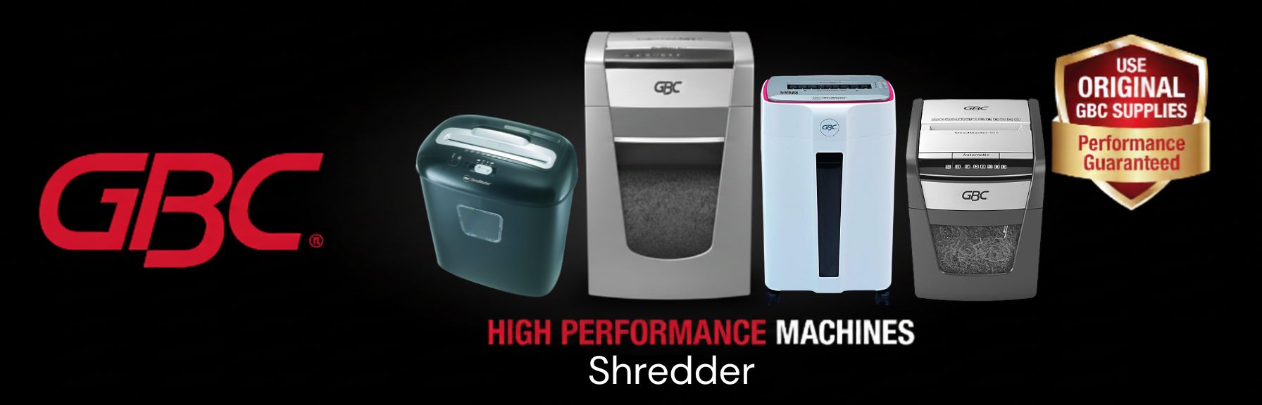 gbc paper shredder