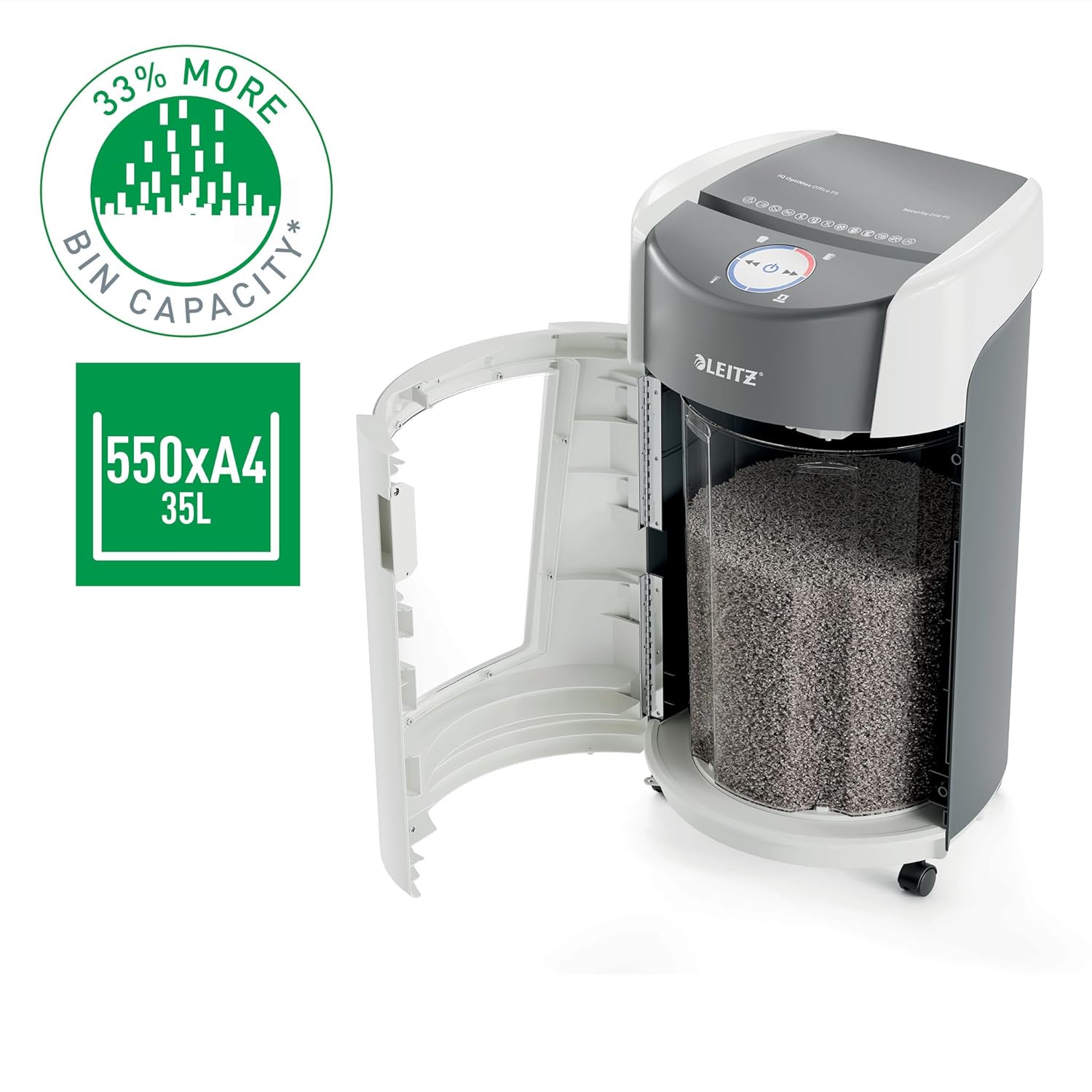 Leitz Best Micro Cut Shredder 10 Sheets 35L Bin